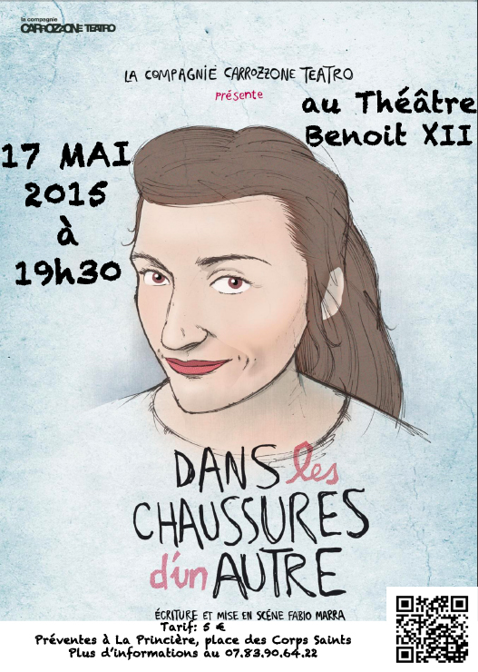 SOS Homophobie présente « Dans les chaussures d’un autre », de Fabio Marra, dimanche 17 mai à 19h30 au Théâtre Benoît XII