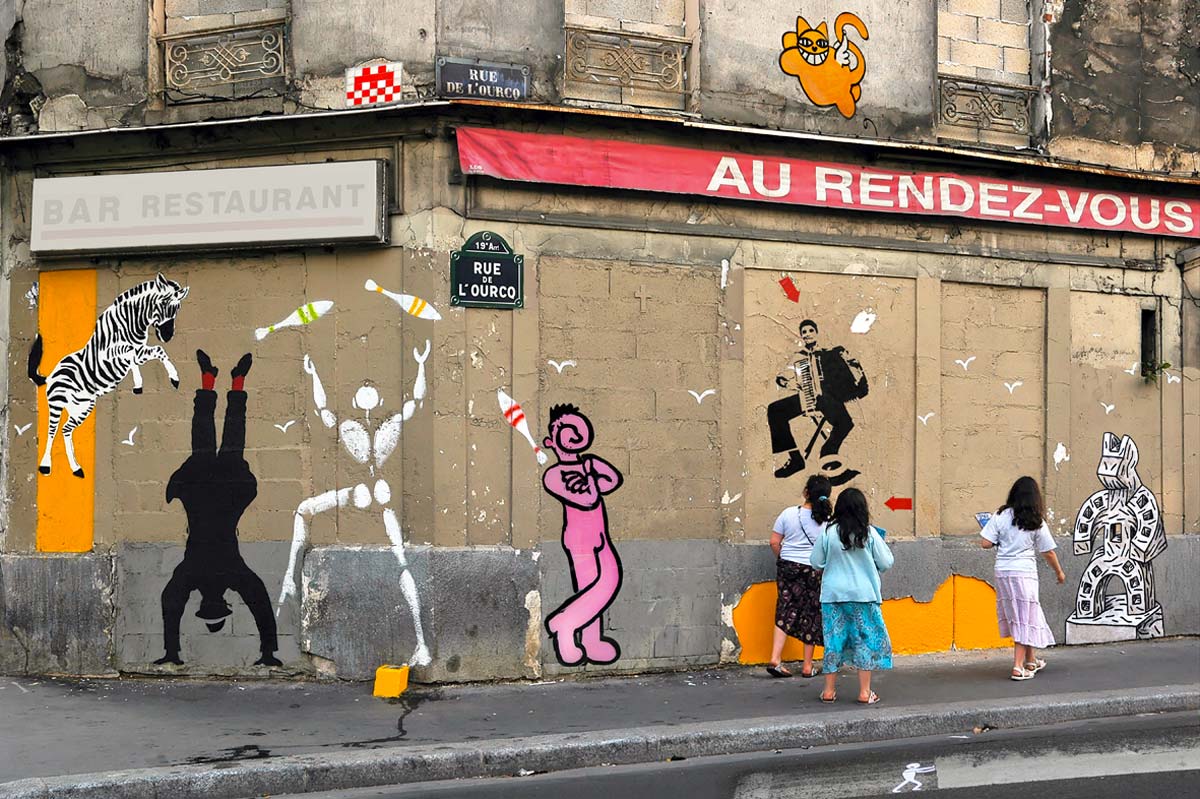 « Le petit peuple des murs, l’art dans la rue » du 26 octobre au 7 novembre au Théâtre Benoît XII