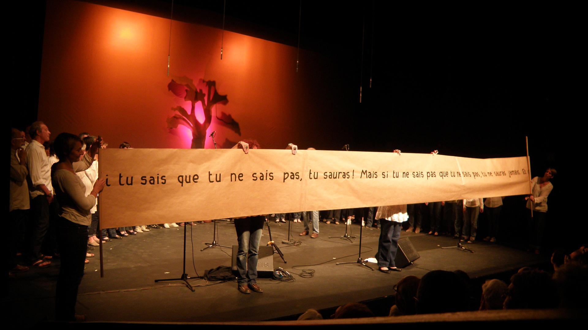 Le Théâtre Benoît XII accueille la Chorale « L’Air de Rien », vendredi 3 mai