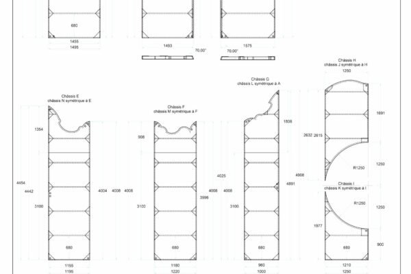 Planche 3 - Détail chassis