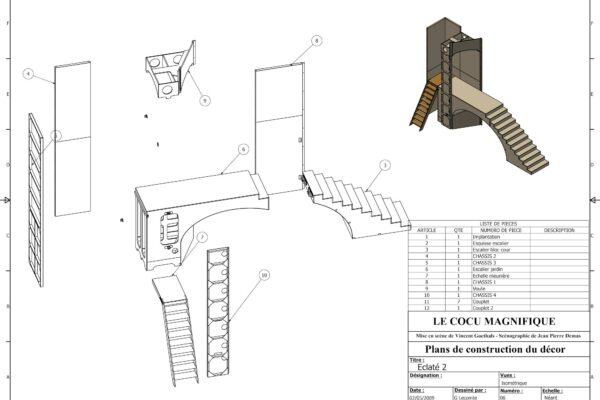 Visuel n°7 : Éclaté du décor (A2)