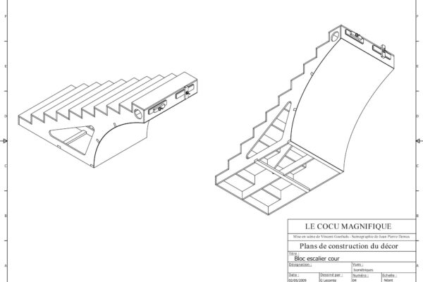 Visuel n°7 : Escalier cour (A2)