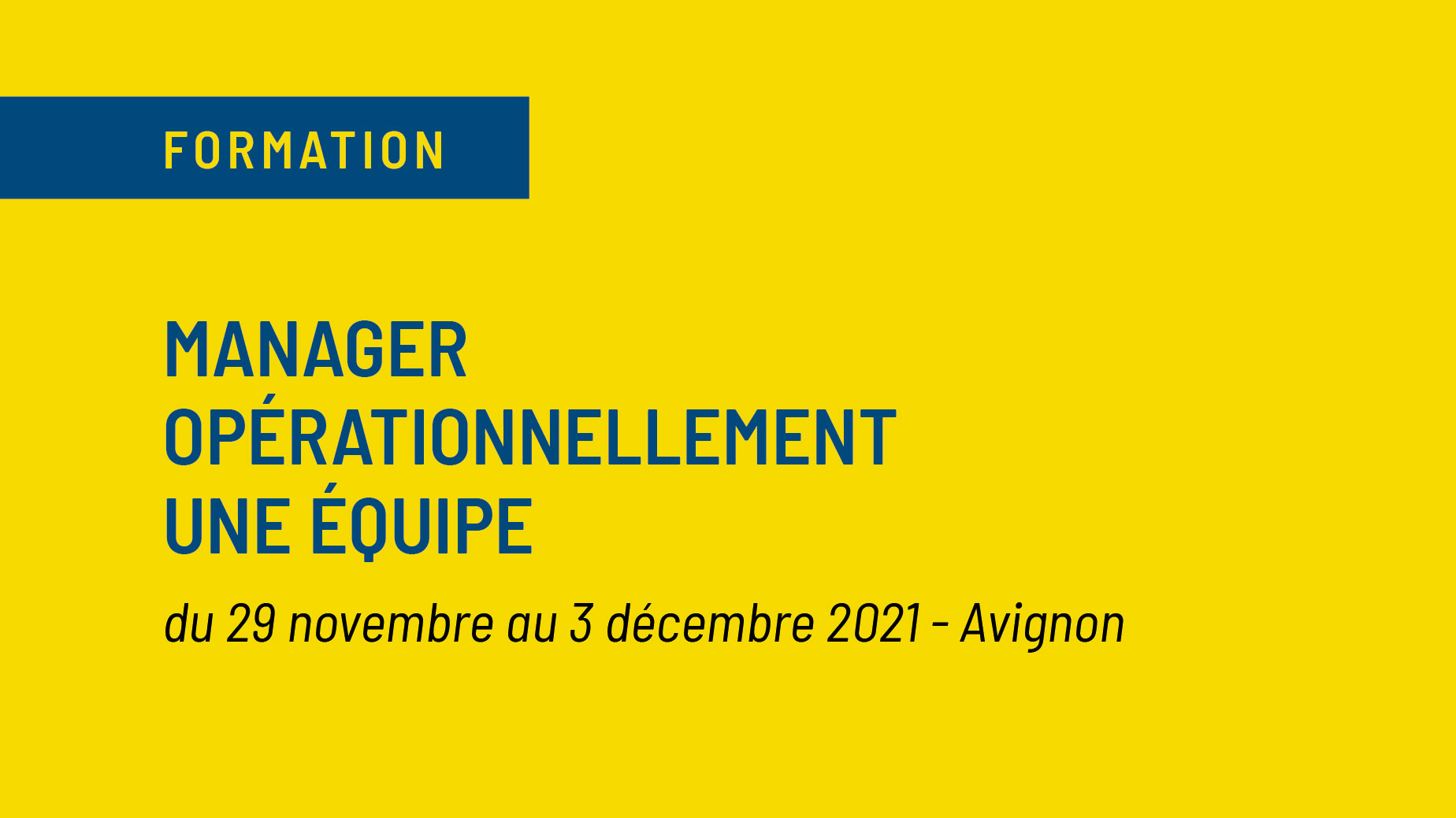 Manager opérationnellement une équipe : nouvelle formation en ressources humaines