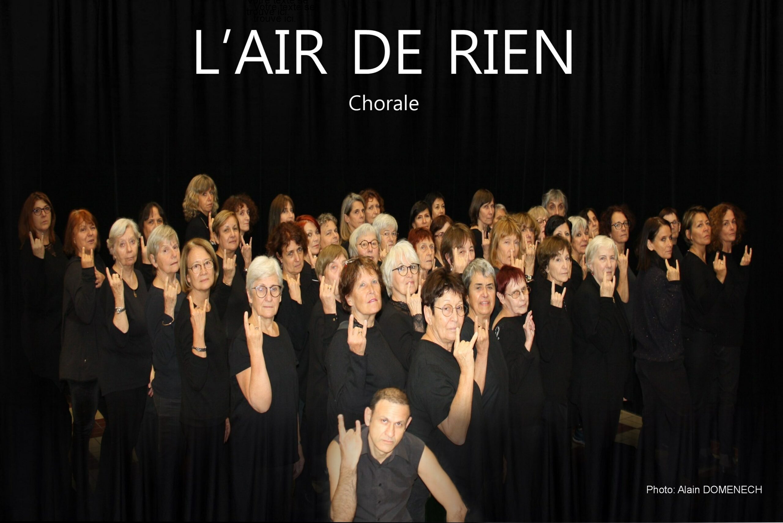 Le Théâtre Benoît XII accueille la Chorale l’Air de rien, pour la présentation du concert « Le Brio », le 14 mai 2022