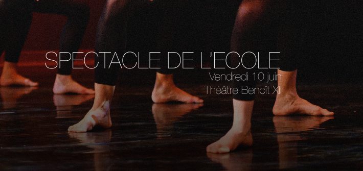 Le Théâtre Benoît XII accueille l’école de danse Avignon Temps danse, pour la présentation du spectacle de fin d’année « Transmission », le 10 juin 2022