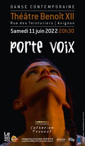 Le Théâtre Benoît XII accueille Couleur Danse / Le Partage des Arts, pour le spectacle « Porte-Voix », le 11 juin 2022