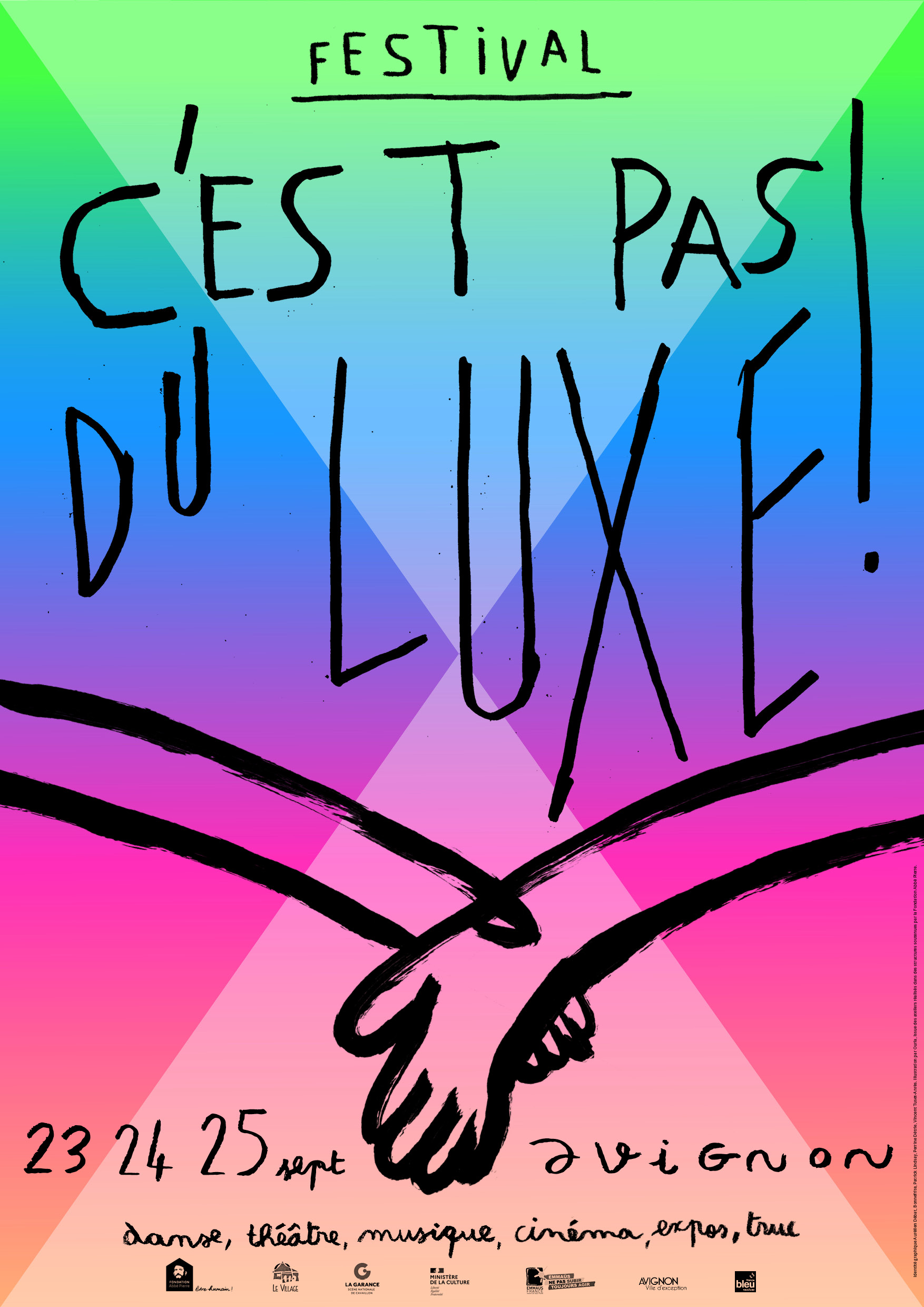 Le Théâtre Benoît XII accueille, dans le cadre du Festival C’est pas du luxe, les spectacles « Wanderlust » et « Fabrique poétique » les 23 et 24 septembre