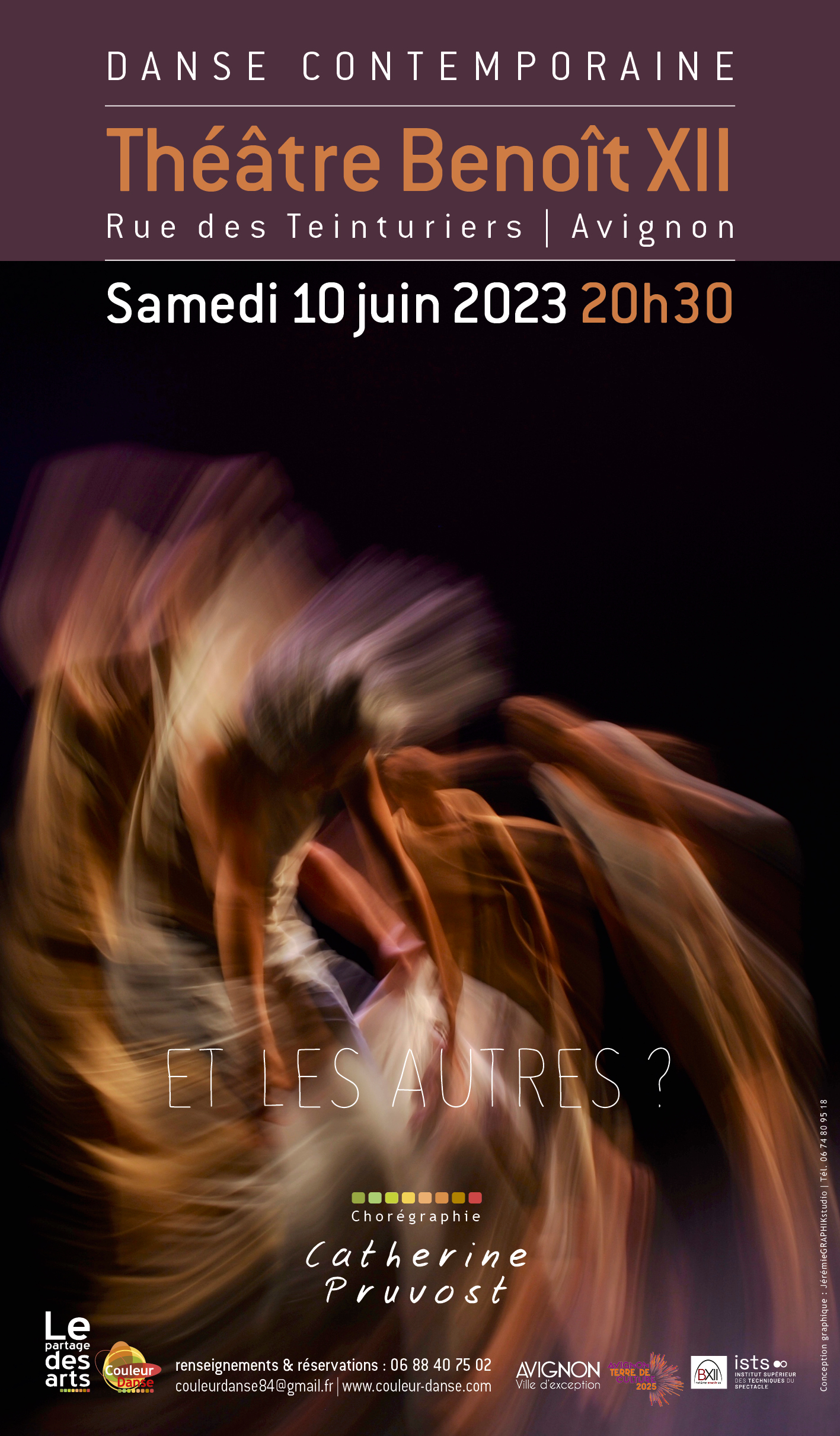 Le Théâtre Benoît XII accueille Couleur Danse / Le Partage des Arts, pour le spectacle « Et les autres ? », le 10 juin 2023