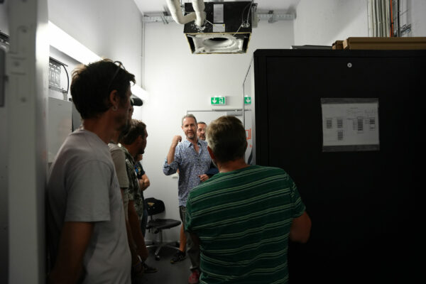Direction technique - visite de l'IMMS, Marseille
