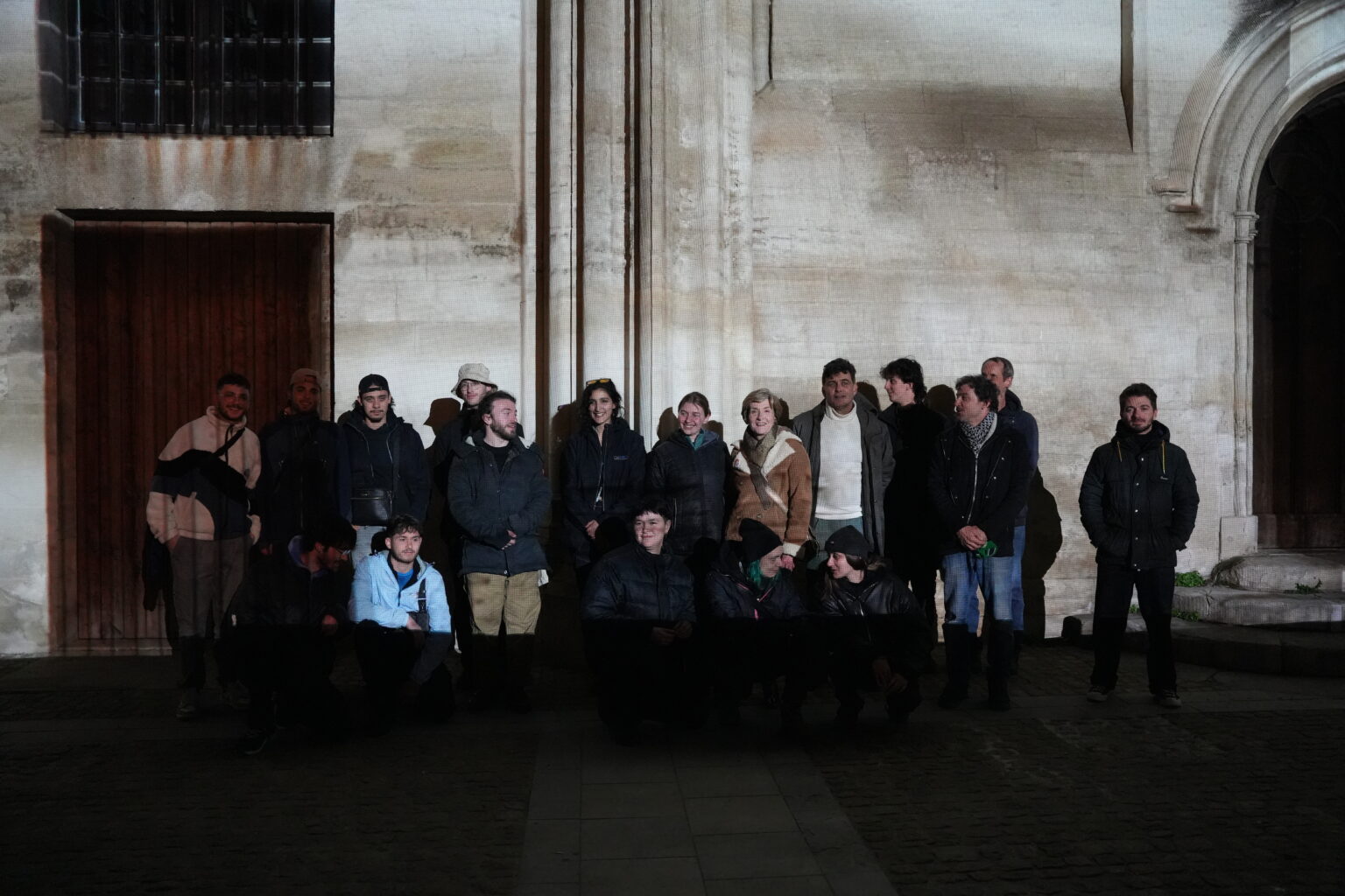 Mapping architectural et sonore -Église des Célestins, Avignon / ©Nadia L - ISTS