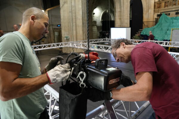 Accroche et levage dans le spectacle vivant / ©Nadia L - ISTS