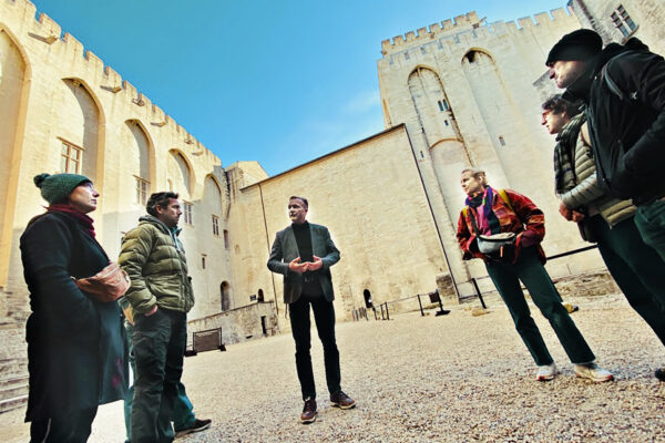 Direction technique - Visite Palais des Papes / ©Fred Caron - ISTS
