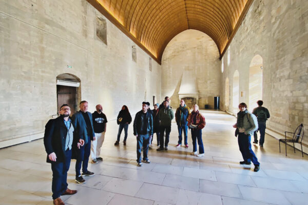 Direction technique - Visite Palais des Papes / ©Fred Caron - ISTS