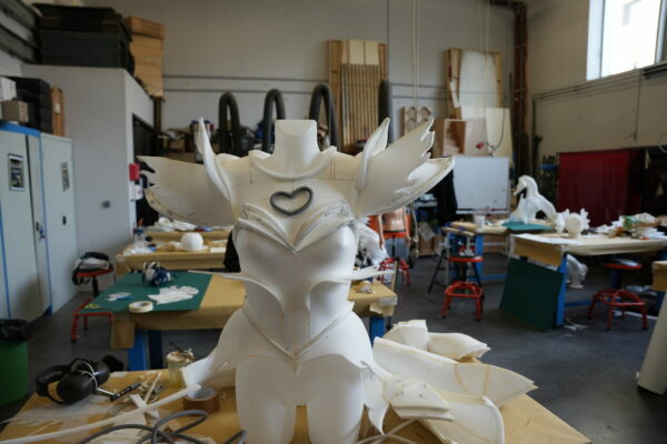 Structure thermoformée