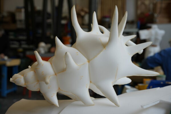 Murex assemblé avant matiérage