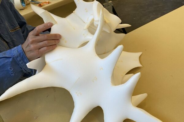 Murex assemblé avant matiérage