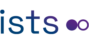 Logo ISTS dégradé bleu-violet